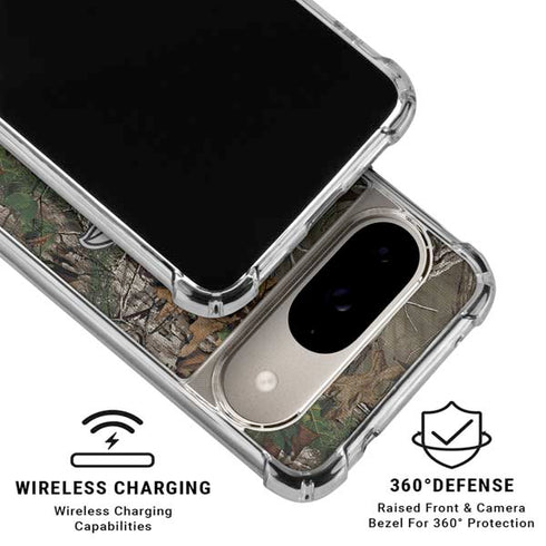 NFL Baltimore Ravens Realtree Xtra Green Camo Google Pixel 10 Clear Case
